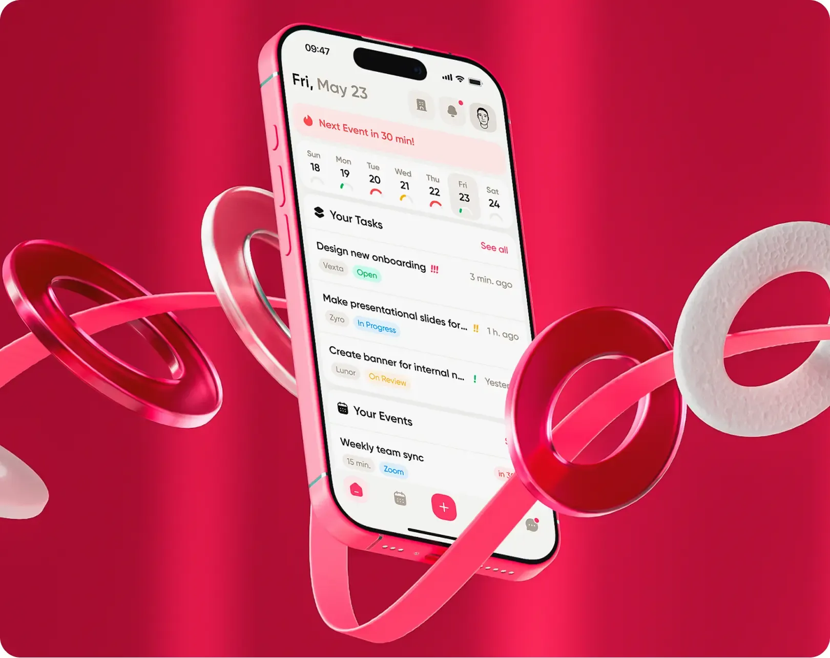 Orgo — Mobile SaaS App for Task Management